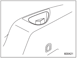 A cup holder is located at each side of the