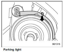 1. Remove the electrical connector from