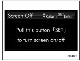 3. Pull the “ /SET” switch once
