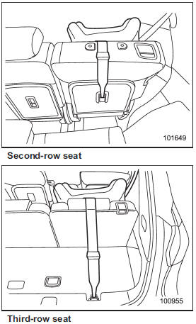 11. If the child restraint system requires a