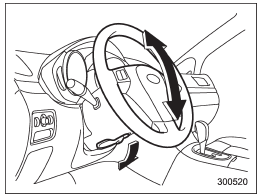 1. Adjust the seat position. Refer to