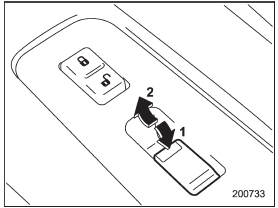 Front passenger’s window switch