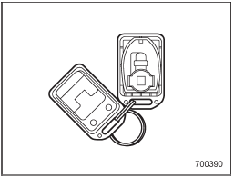 1. Carefully pry the remote engine start