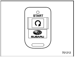 Starting your vehicle