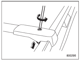 1. Loosen and remove the T-30 torx®