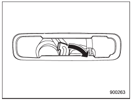 3. Unlock the rear gate by moving the