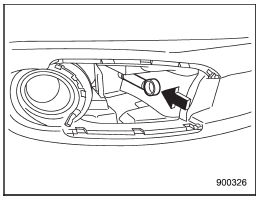 3. Screw the towing hook into the thread