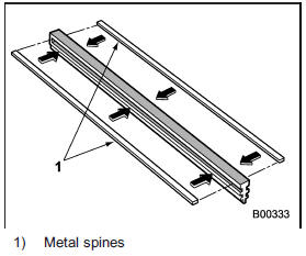 3. If the new blade rubber is not provided