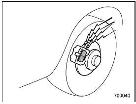 The disc brakes have audible wear