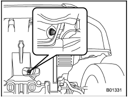 4. Drain out the engine oil by removing