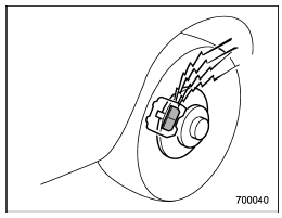 The disc brakes have audible wear