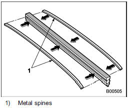 3. If the new blade rubber is not provided