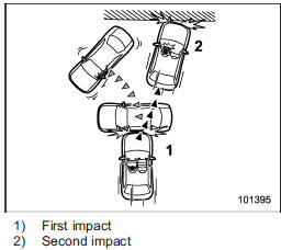 In an accident where the vehicle is