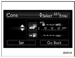 4. Select the displayed configuration by