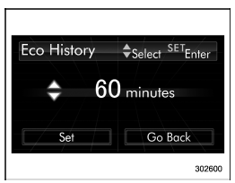 4. Select the time of the logged fuel