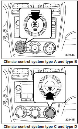 To activate the defogger and deicer