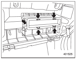 2. Remove the air filter.