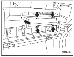 3. Replace the air filter element with a