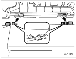 4. Reinstall the glove box, and connect