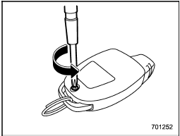 1. Remove the small phillips screw located