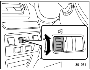 The illumination brightness of the instrument