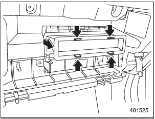 2. Remove the air filter.