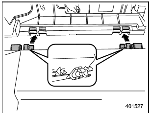 4. Reinstall the glove box, and connect