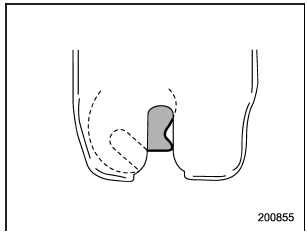 3. Pull the trunk lid release handle from