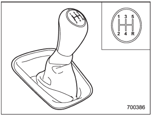 The manual transmission is a fully synchromeshed,