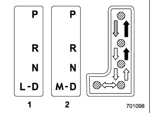 1) Models with “L” position