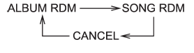 When connecting iPod® (type B audio):