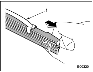 1) Metal support