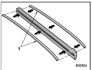 1) Metal spines