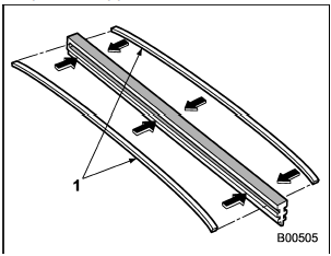 1) Metal spines