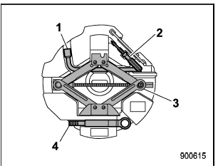 1) Wheel nut wrench