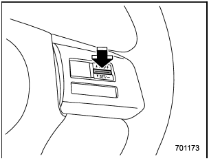 3. Press the “RES/SET” switch to the