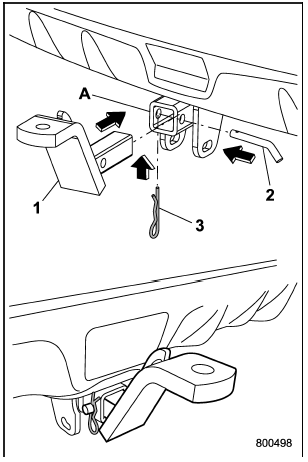 1) Ball mount