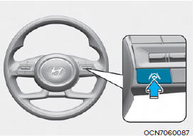 Turning Lane Keeping Assist On/Off (Lane Driving Assist button)
