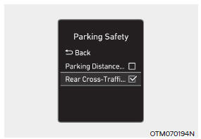 Rear Cross-Traffic Safety